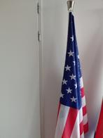 Amerikaanse vlag met stok., Ophalen of Verzenden, Zo goed als nieuw