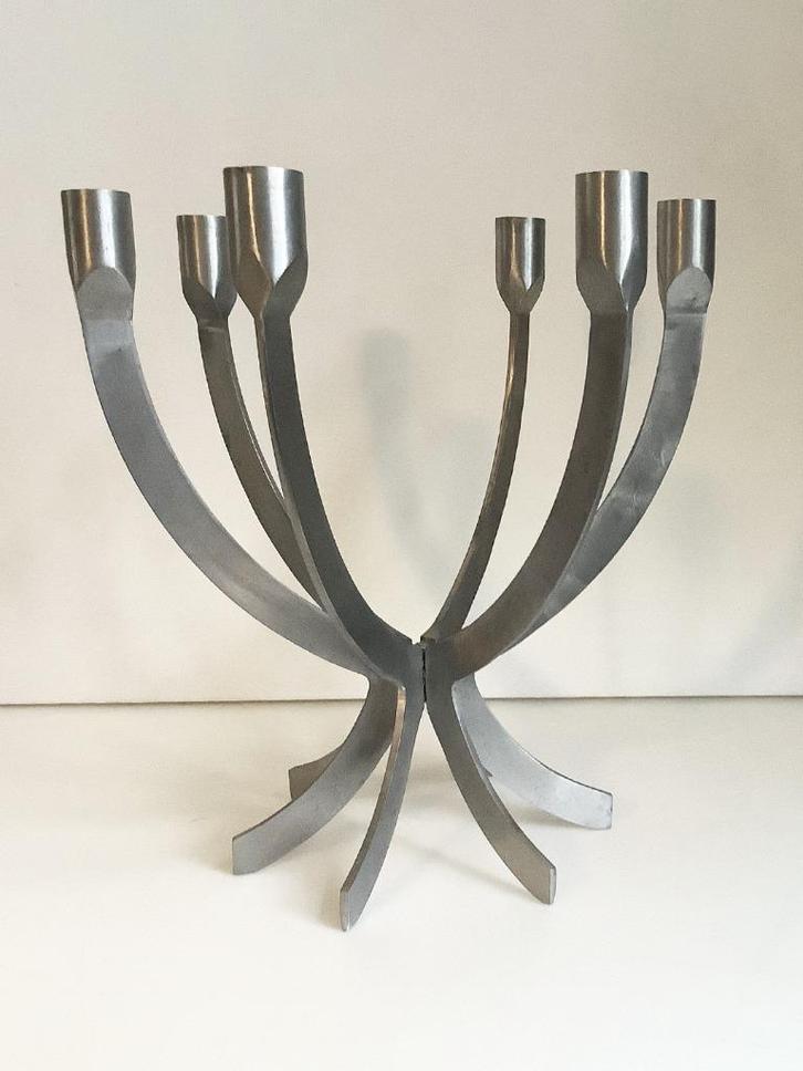 Vintage Ikea kandelaar Sigga Heimis, Huis en Inrichting, Woonaccessoires | Kandelaars en Kaarsen, Gebruikt, Kandelaar, 25 tot 50 cm