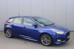 Ford Focus 1.5 EcoB. 150PK ST-Line Carplay-android/Parkeerhu, 4 cilinders, Blauw, Origineel Nederlands, Bedrijf