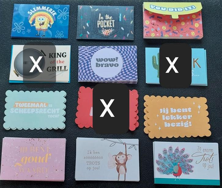 37 verschillende Hallmark wenskaarten (NIEUW), Diversen, Wenskaarten, Nieuw, Ophalen