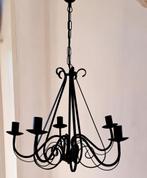 Klassieke kroonluchter roestbruin landelijk hanglamp 5-lamp, Huis en Inrichting, Lampen | Kroonluchters, Ophalen of Verzenden