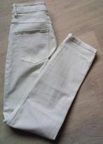 ZAC EN ZOE ZGAN high waist beige stretch spijkerbroek 36, Verzenden, Zo goed als nieuw, Overige kleuren, W28 - W29 (confectie 36)