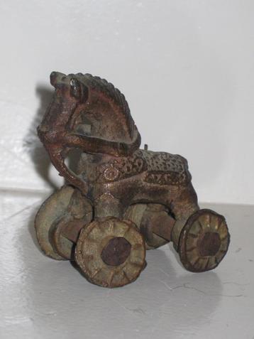 Brons Paardje Perzië Speelgoed Figuur beschikbaar voor biedingen