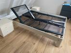Auping bedframe 160x200, verstelbare bodem, + 2 nachtkastjes, Ophalen, Wit, Tweepersoons, 200 cm