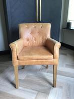 Riviera Maison eetstoel pellini leer camel kleur, Ophalen, Gebruikt, Overige kleuren, Leer