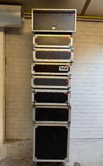 Flightcases 19" rack cases, Verzenden, Gebruikt, Overige instrumenten, Flightcase