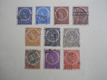 Nederlands Indie 1903 Koningin Wilhelmina Nvph.48-56 gest. beschikbaar voor biedingen