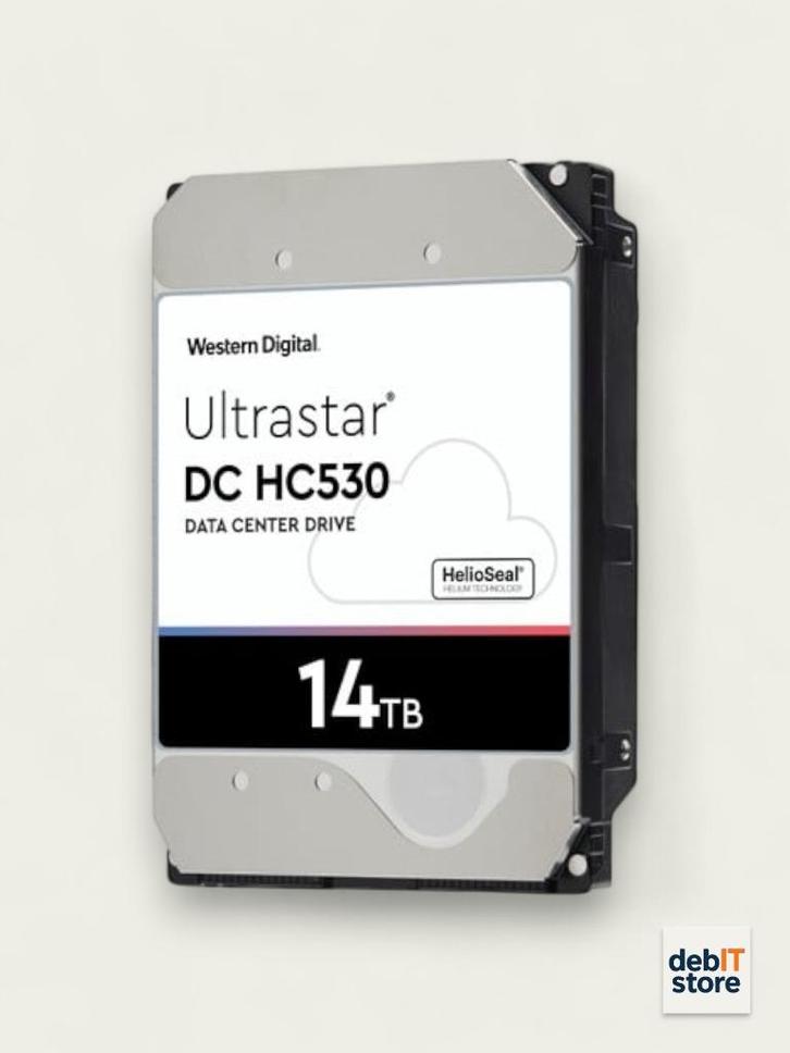 Western Digital Ultrastar 14tb NAS HDD - WD DC-HC530, Computers en Software, Harde schijven, Nieuw, Server, HDD, SATA, Ophalen of Verzenden