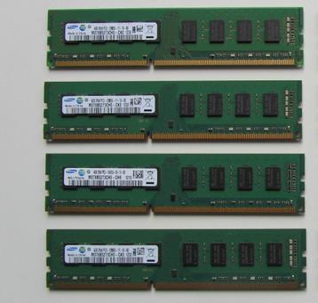 4GB 8GB 16GB Kits Samsung PC3-12800 u (1600MHz) DDR3 Geheuge