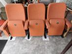 Bioscoop / theater stoelen., Huis en Inrichting, Stoelen, Ophalen, Gebruikt, Overige kleuren, Drie