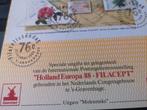 Filacept 1988 Velletje, Verzenden, Na 1940, Gestempeld