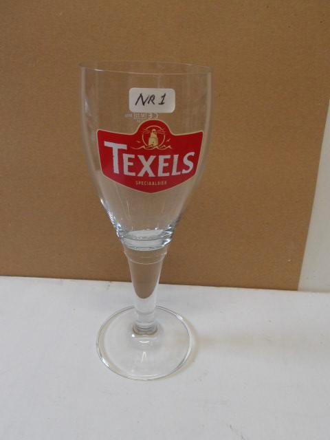 Texels bier glas (nr.1) Speciaalbier, Verzamelen, Biermerken, Nieuw, Glas of Glazen, Overige merken, Ophalen of Verzenden