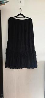 VILA Zwarte Rok Maat 42 - Boho Chic, VILA, Zwart, Maat 42/44 (L), Ophalen of Verzenden