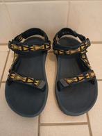 Teva's Hurricane blauw met geel, nette staat, maat 33/34., Kinderen en Baby's, Kinderkleding | Schoenen en Sokken, Gebruikt, Jongen of Meisje