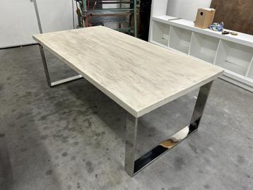 Nieuwe beton cire tafel | Betonlook tafel nieuw!  beschikbaar voor biedingen