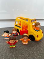 Fischer Price - Schoolbus incl. 5 poppetjes, Kinderen en Baby's, Speelgoed | Fisher-Price, Zo goed als nieuw, Ophalen