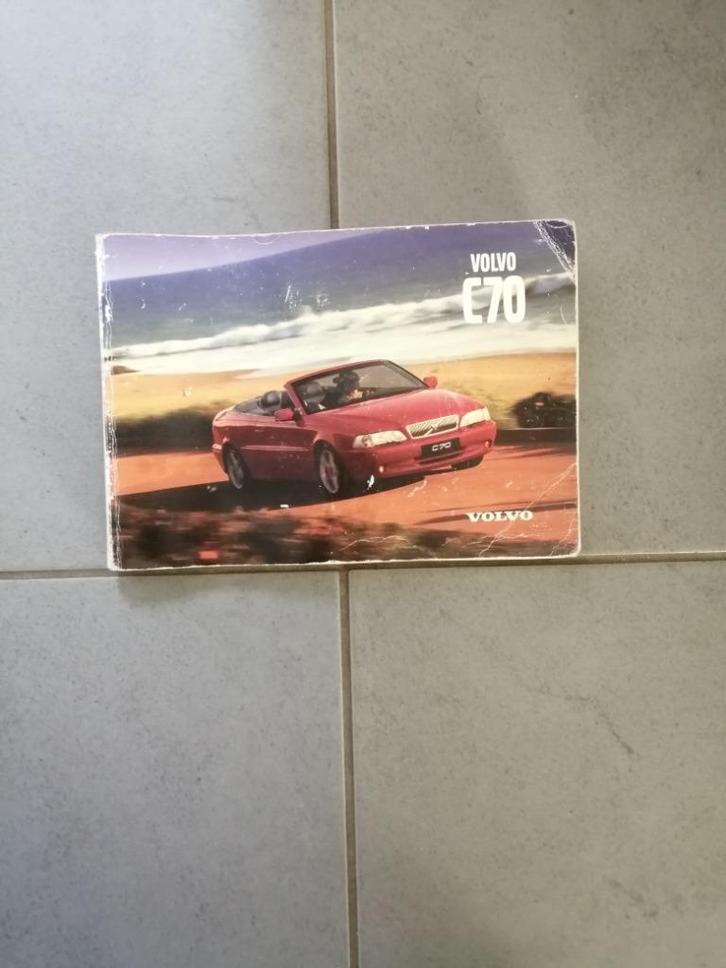 Gebruikershandleiding VOLVO C70  cabriolet 1999/2005 duits, Auto diversen, Handleidingen en Instructieboekjes, Ophalen of Verzenden