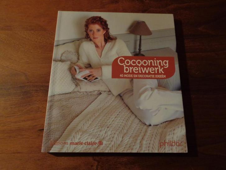 Cocooning breiwerk - Marie Claire/Phildar, Hobby en Vrije tijd, Breien en Haken, Nieuw, Breien, Patroon of Boek, Ophalen of Verzenden