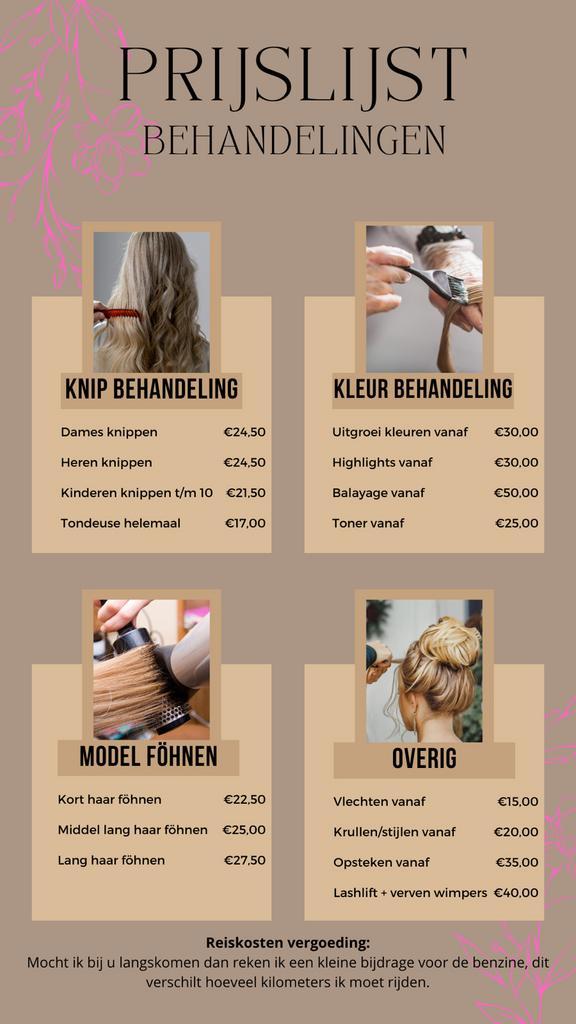 Thuiskapster, Diensten en Vakmensen, Kappers en Thuiskappers