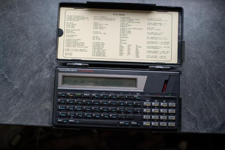 Texas Instruments TI-74 BASICALC, Computers en Software, Vintage Computers, Ophalen of Verzenden