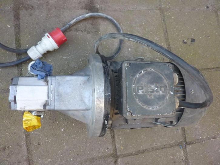 Te koop elektromotor met hydraulicpomp, Doe-het-zelf en Verbouw, Gereedschap | Overige machines, Gebruikt, Ophalen