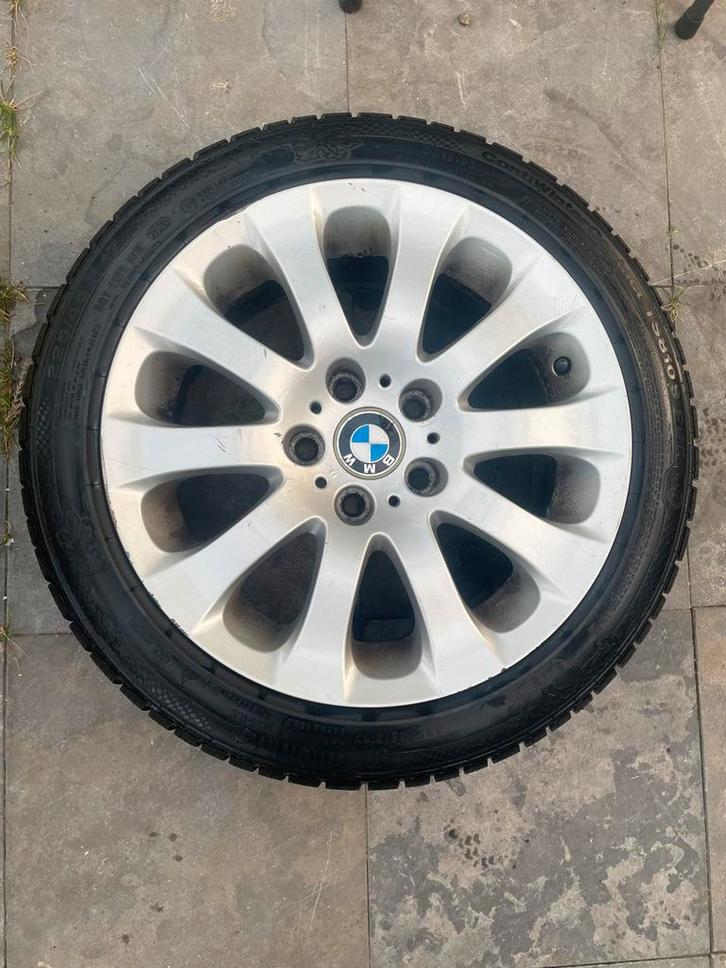 Set BMW winterbanden op velg 225/45 R17, Auto-onderdelen, Banden en Velgen, Banden en Velgen, Winterbanden, 17 inch, 225 mm, Ophalen of Verzenden