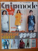 Knipmode november 2011 jaspatroon met 1001 mogelijkheden, Hobby en Vrije tijd, Kledingpatronen, Ophalen of Verzenden, Zo goed als nieuw