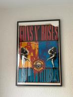 Guns n Roses poster, Met lijst, Ophalen of Verzenden, A1 t/m A3, Muziek