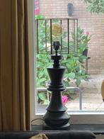 Riviera Maison lampvoet Chess Play + RM lampenkap, Huis en Inrichting, Lampen | Tafellampen, Ophalen, Zo goed als nieuw, Glas