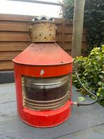 Vintage Scheepslamp - 58x40 cm, Verzamelen, Ophalen, Gebruikt, Motorboot of Zeilboot, Gebruiksvoorwerp