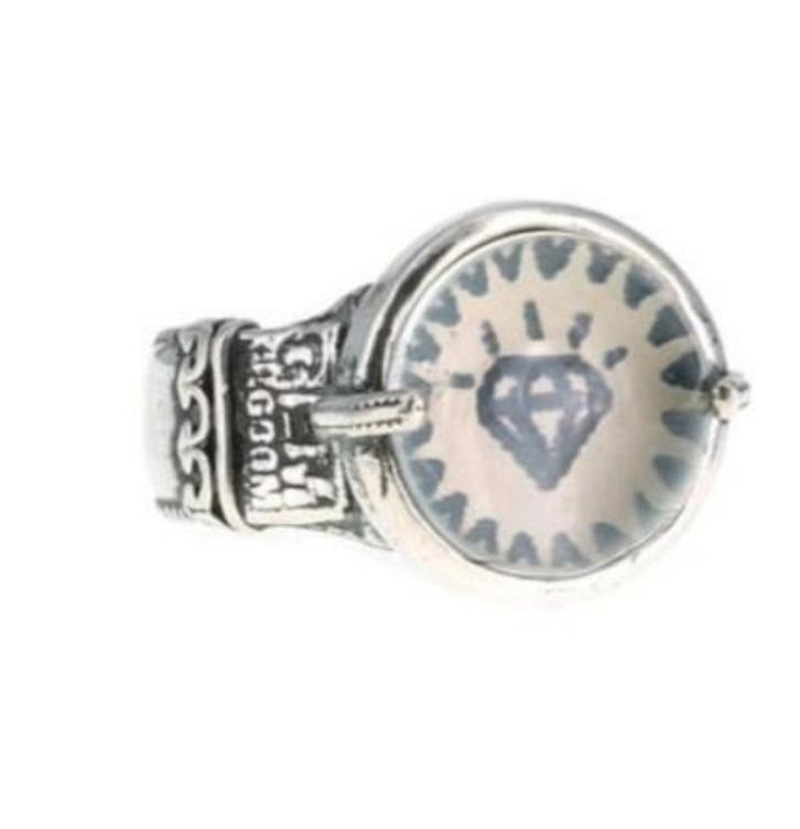 Mooie ring van Gem Kingdom mt. 17,2, Sieraden, Tassen en Uiterlijk, Ringen, Zo goed als nieuw, Dame, 17 tot 18, Zilver, Zilver