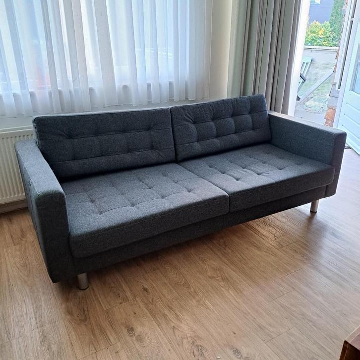 3 zitsbank, Huis en Inrichting, Banken | Bankstellen, Zo goed als nieuw, Rechte bank, Driepersoons, 200 tot 250 cm, 75 tot 100 cm