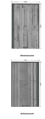 Hordeur Schuifdeur Groot Formaat, Doe-het-zelf en Verbouw, Hordeur, Nieuw, Ophalen of Verzenden, Schuifdeur