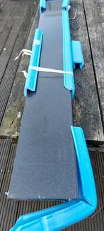 Vensterbank composiet zwart/wit 173x20 cm, Ophalen