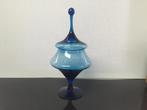 Zweedse glazen pot met deksel - 23 cm, Antiek en Kunst, Ophalen of Verzenden