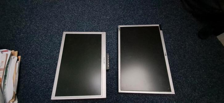 Twee monitoren om op te hangen (LG / Hanns-G), Computers en Software, Monitoren, Gebruikt, 60 Hz of minder, IPS, Full HD, Ophalen