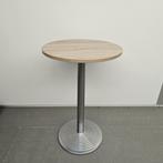 Steelcase hoge bartafel met NIEUW blad - Ø 70 cm, Huis en Inrichting, Tafelonderdelen, Gebruikt