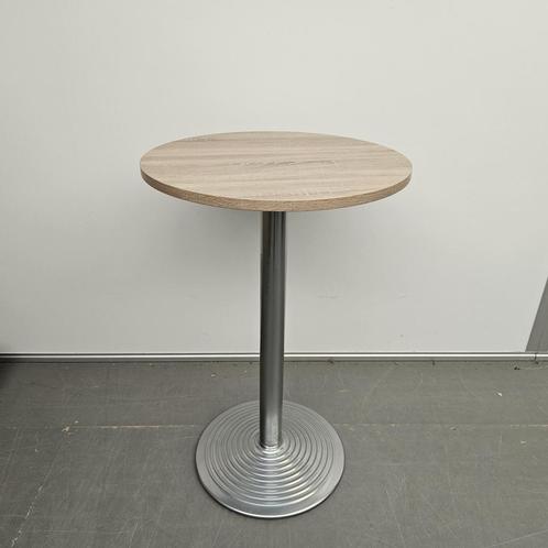 Steelcase hoge bartafel met NIEUW blad - Ø 70 cm, Huis en Inrichting, Tafelonderdelen, Gebruikt