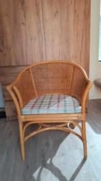 Vintage. Rotan stoeltje., Ophalen, Zo goed als nieuw, Bruin, Eén