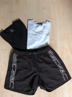 Airforce zwarte zwemshort met 2 gratis shirts, Kinderen en Baby's, Kinderkleding | Maat 164, Ophalen of Verzenden, Jongen, Sport- of Zwemkleding