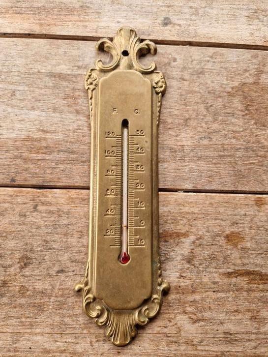 Antieke Victoriaanse thermometer, Antiek en Kunst, Antiek | Overige Antiek, Ophalen of Verzenden
