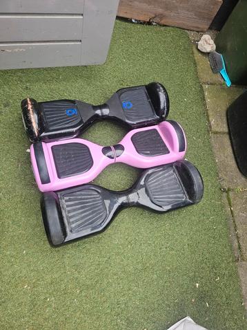 3 Hoverboards - Onbekende Staat - Zonder Lader beschikbaar voor biedingen