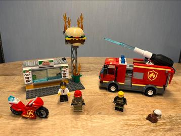 Lego 60214 Brand bij het hamburgerrestaurant beschikbaar voor biedingen