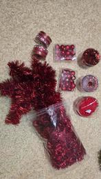 Kerstboom Kerstboom kerstslingers kerstlampjes rood, Diversen, Kerst, Ophalen, Nieuw