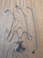 AJS hanger ketting en armband, Ophalen of Verzenden, Zo goed als nieuw, Zilver, Overige materialen