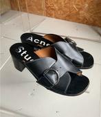 Acne Studio’s leren muiltjes maat 38, Ophalen of Verzenden, Zo goed als nieuw, Zwart, Sandalen of Muiltjes