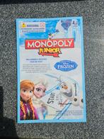 Monopoly Junior Frozen, Hobby en Vrije tijd, Gezelschapsspellen | Bordspellen, Ophalen of Verzenden, Zo goed als nieuw