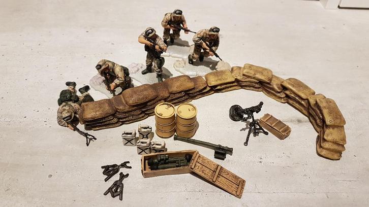 Forces of Valor US 101st Airborne Div. Kuwait 1991 #83002, Verzamelen, Poppetjes en Figuurtjes, Zo goed als nieuw, Ophalen of Verzenden