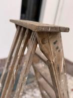 Vintage houten decoratieve ladder - authentiek & karaktervol, Ophalen