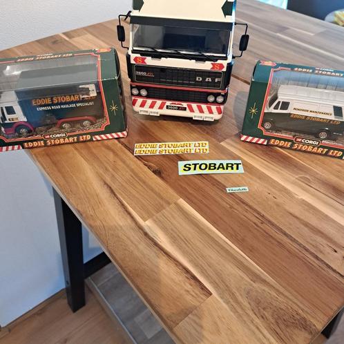 EDDIE STOBART LTD DAF 3600 ATI TRUCK 6 X 2 STUURBAAR NIEUW ., Hobby en Vrije tijd, Modelauto's | 1:18, Nieuw, Auto, Overige merken